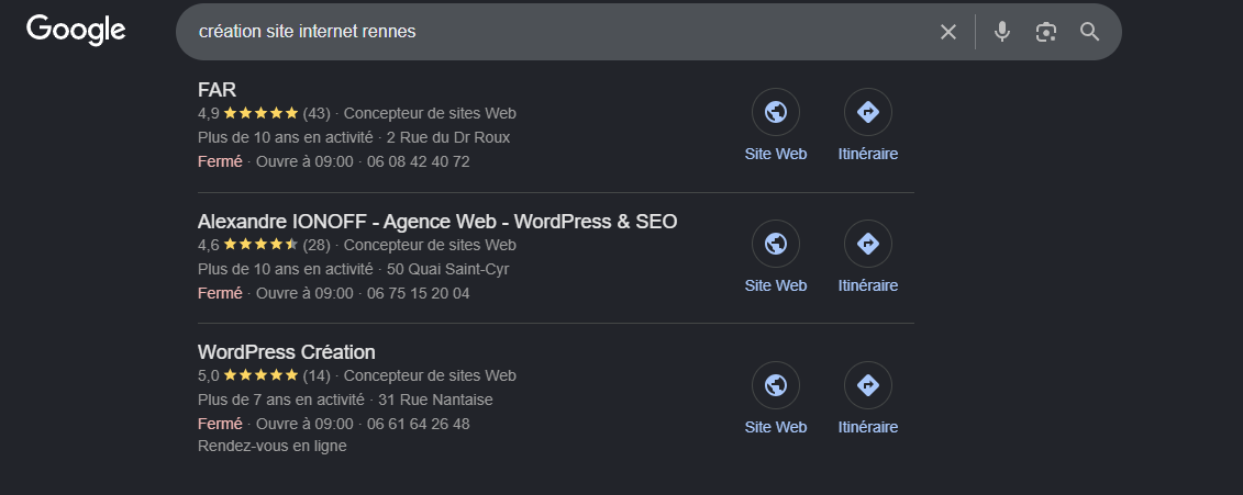 edc gbp seo local agence web