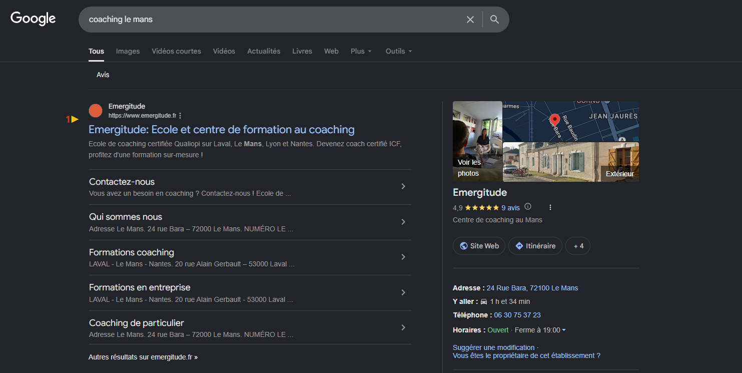 edc gbp seo local coaching